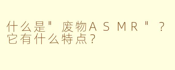 什么是